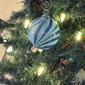 Glass Eye Studio "Sea Monster Swirl" Ornaments